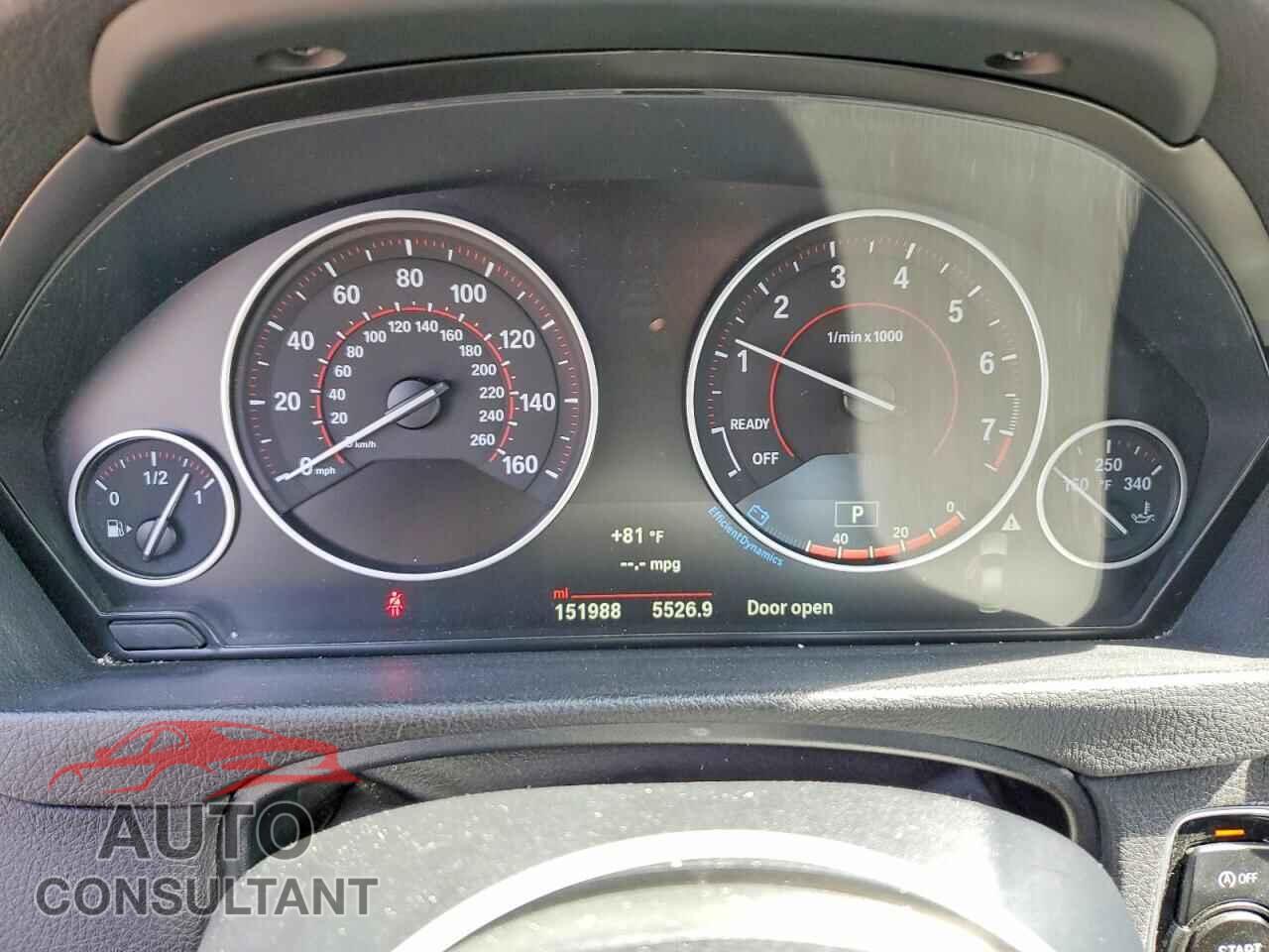 BMW 3 SERIES 2016 - WBA8E9G58GNU29049