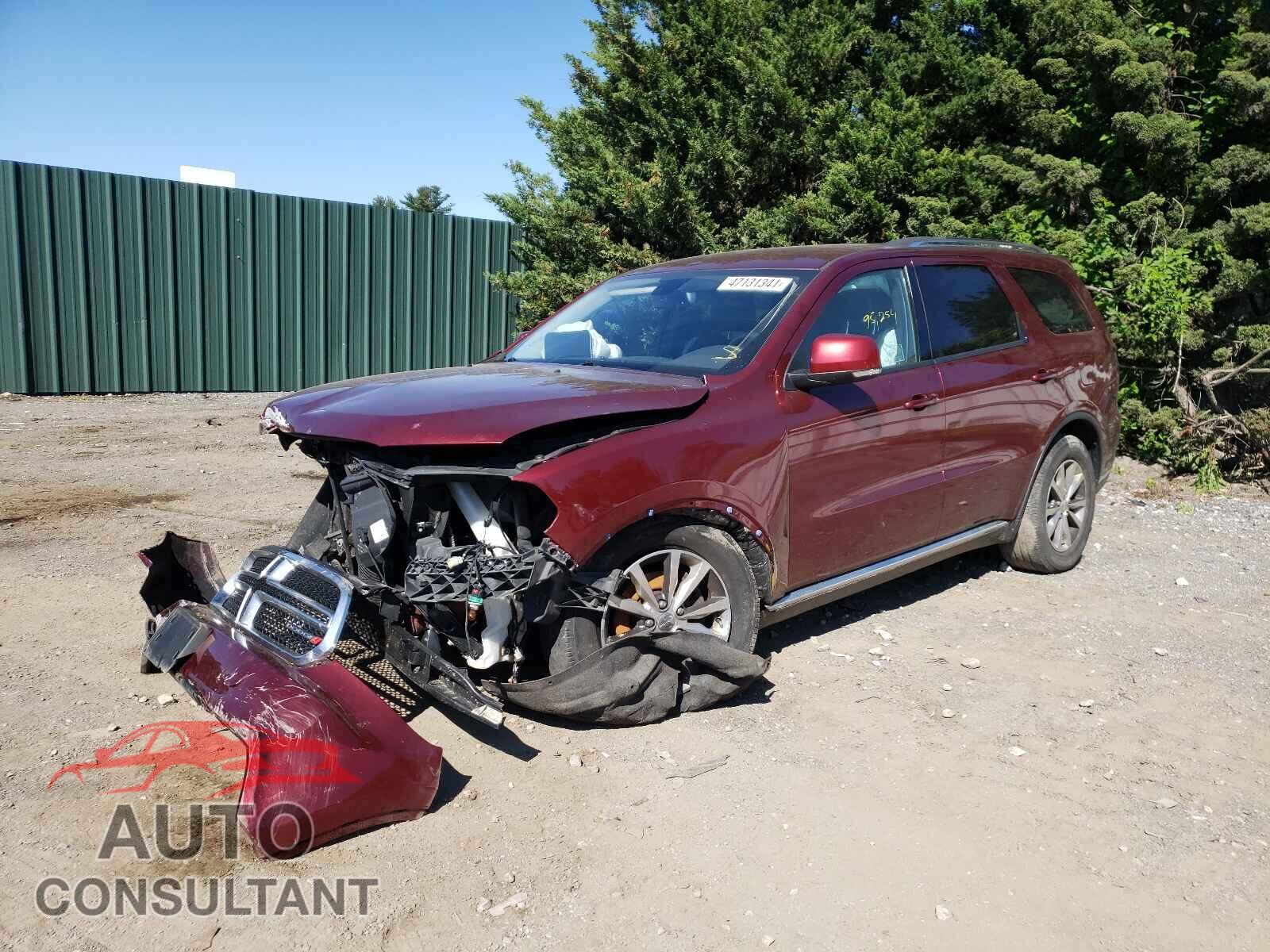 DODGE DURANGO 2016 - 1C4RDJDG2GC363045