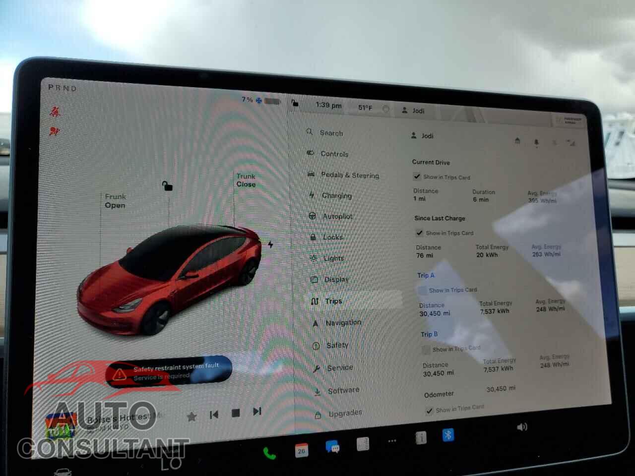 TESLA MODEL 3 2021 - 5YJ3E1EB5MF869232