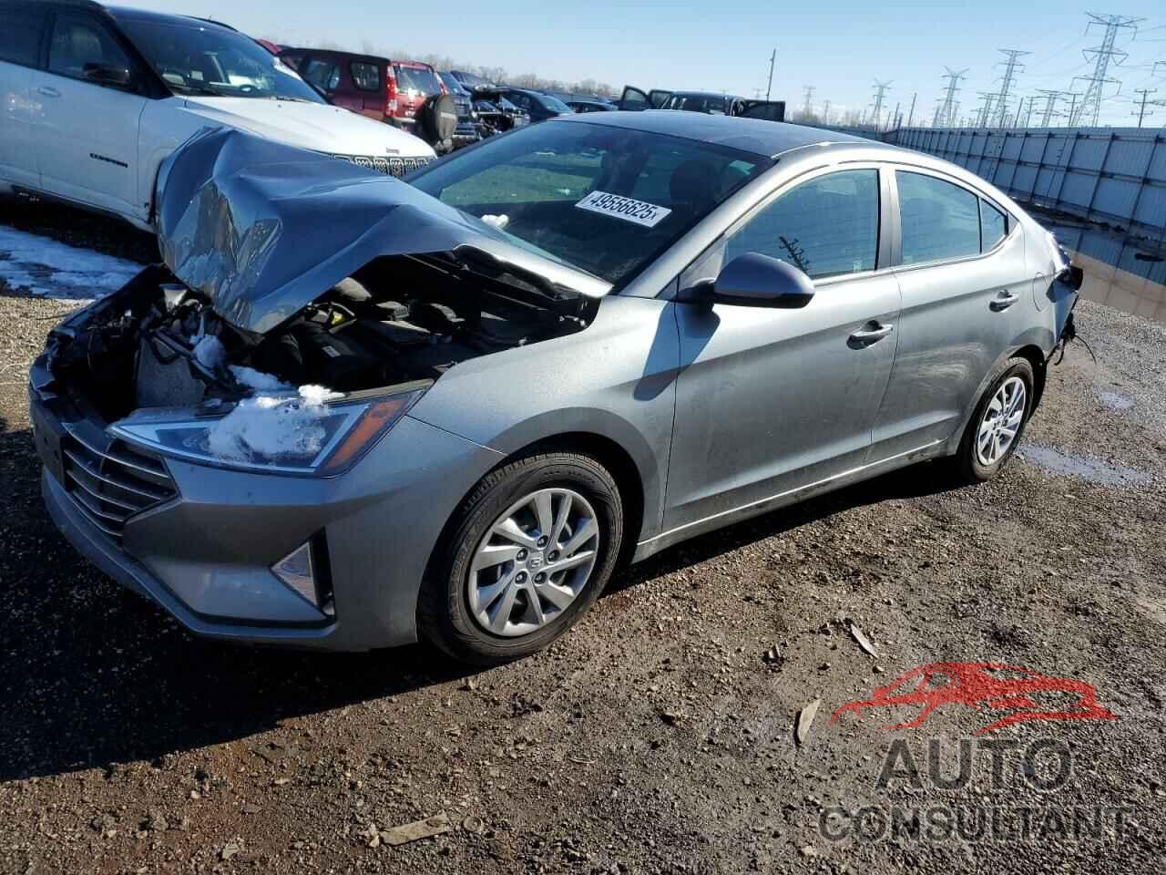 HYUNDAI ELANTRA 2019 - KMHD74LF0KU795420