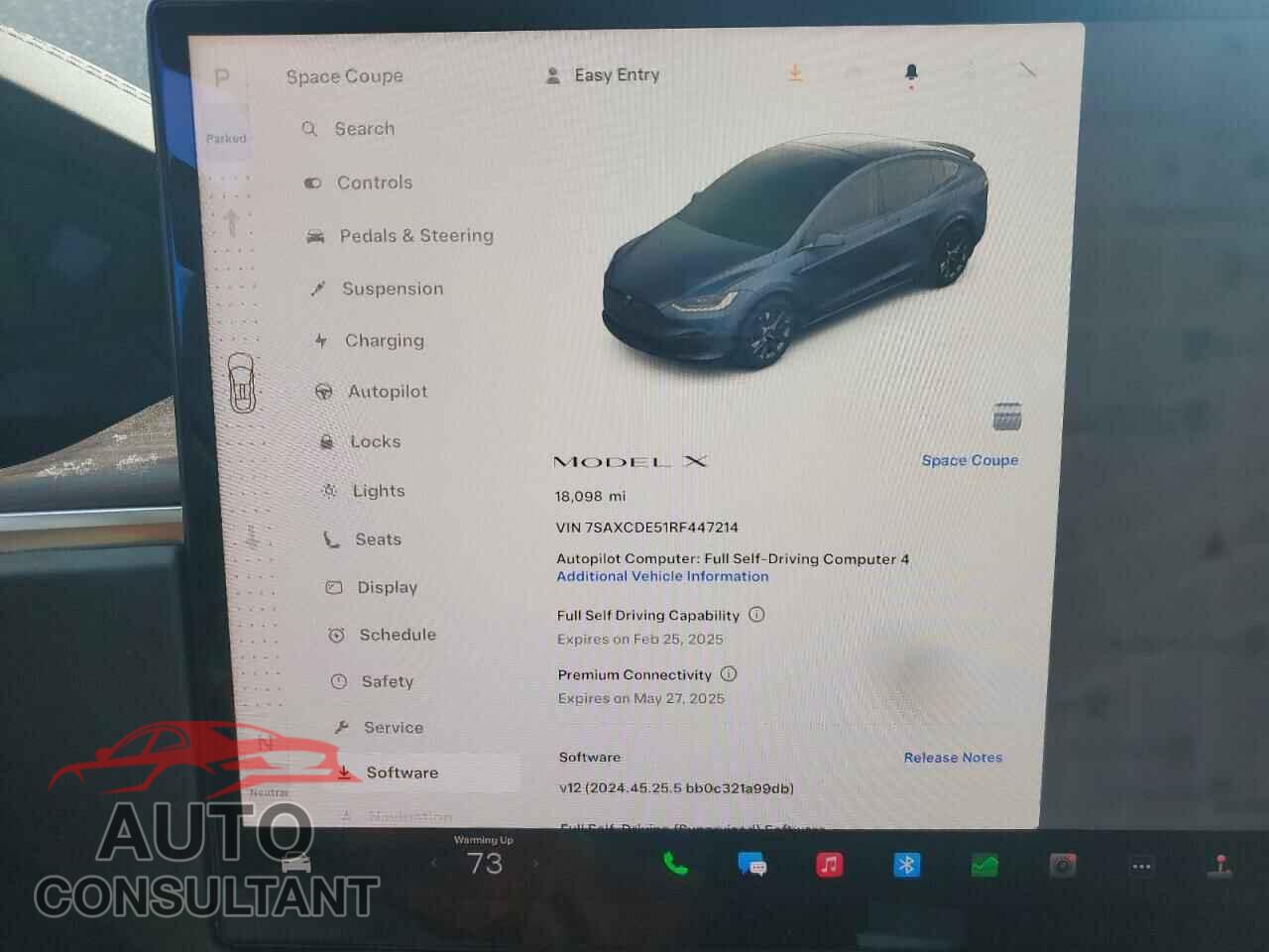 TESLA MODEL X 2024 - 7SAXCDE51RF447214