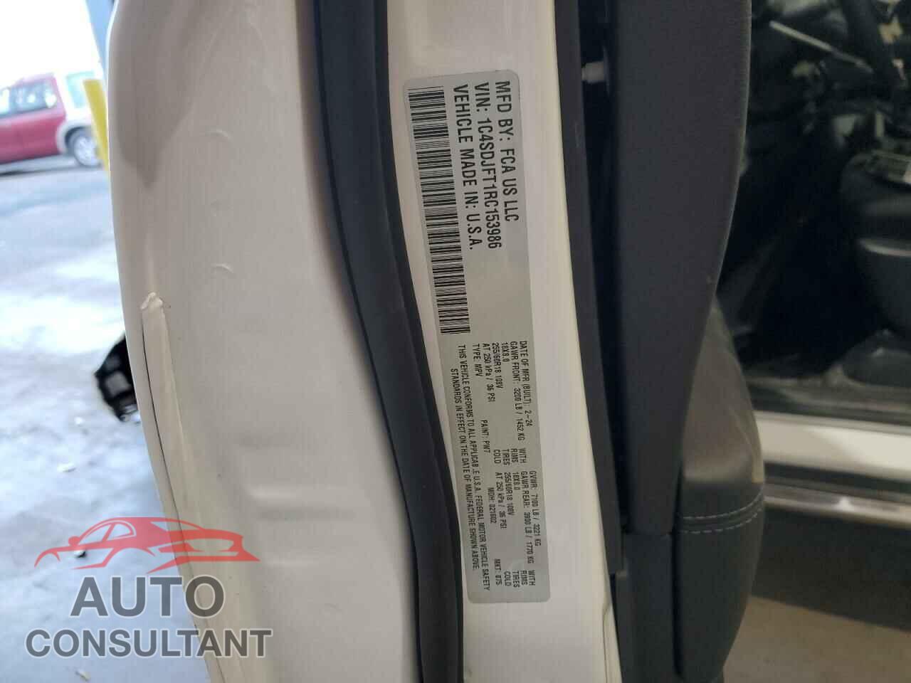 DODGE DURANGO 2024 - 1C4SDJFT1RC153986
