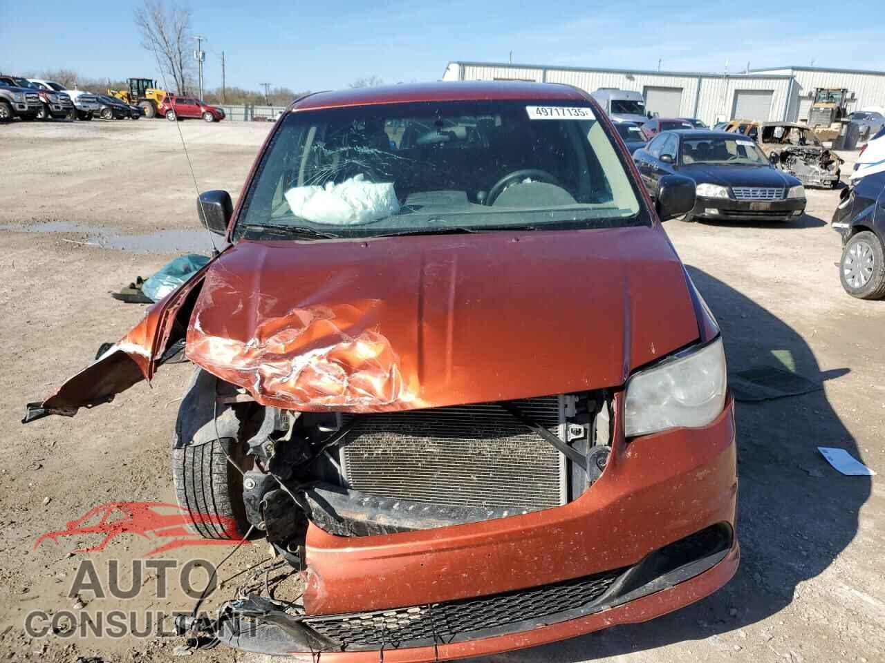 DODGE CARAVAN 2012 - 2C4RDGBG9CR226157