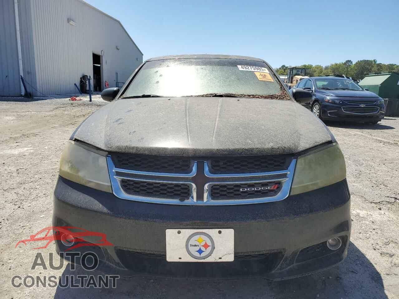 DODGE AVENGER 2013 - 1C3CDZCG5DN741157