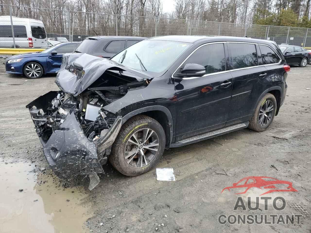 TOYOTA HIGHLANDER 2018 - 5TDBZRFH5JS913433