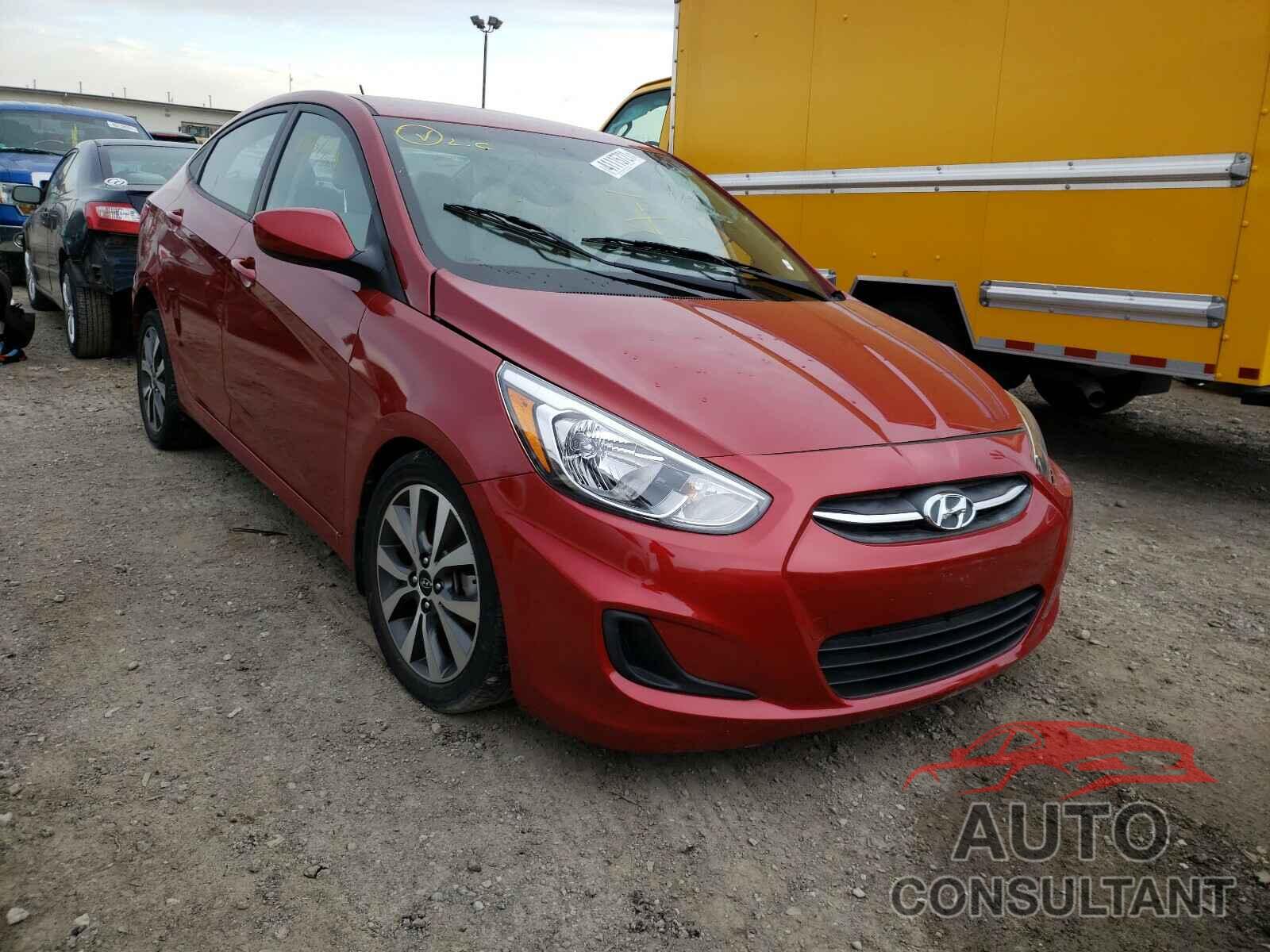 HYUNDAI ACCENT 2017 - KMHCT4AEXHU370586