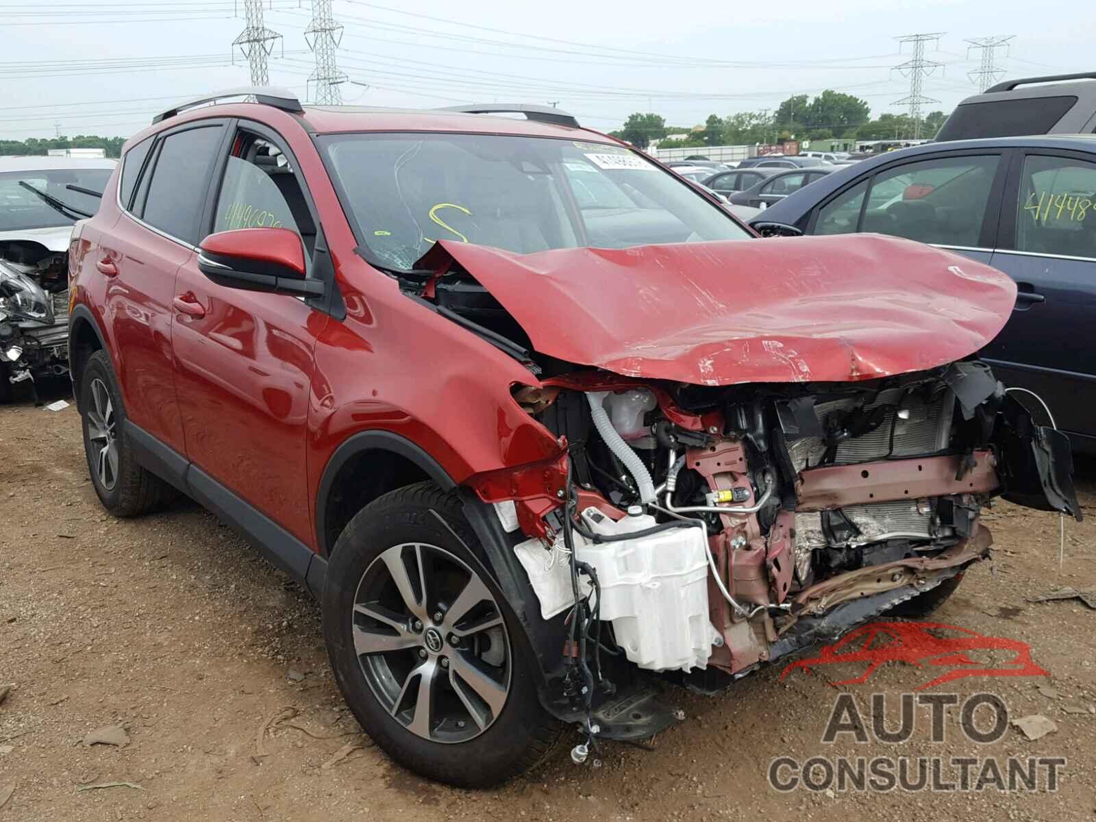 TOYOTA RAV4 XLE 2017 - 2T3RFREV9HW652945