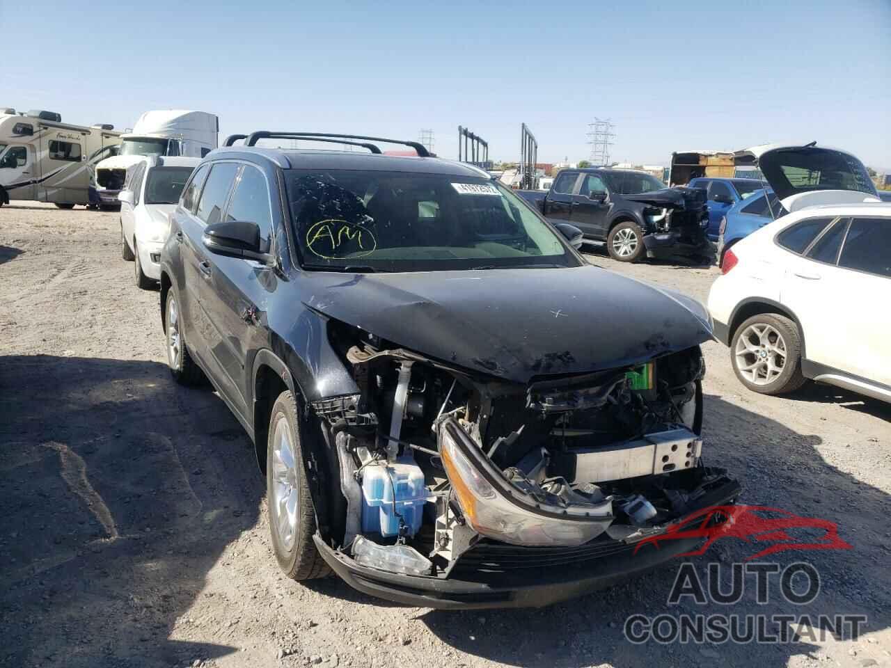TOYOTA HIGHLANDER 2016 - 5TDDKRFH7GS248766