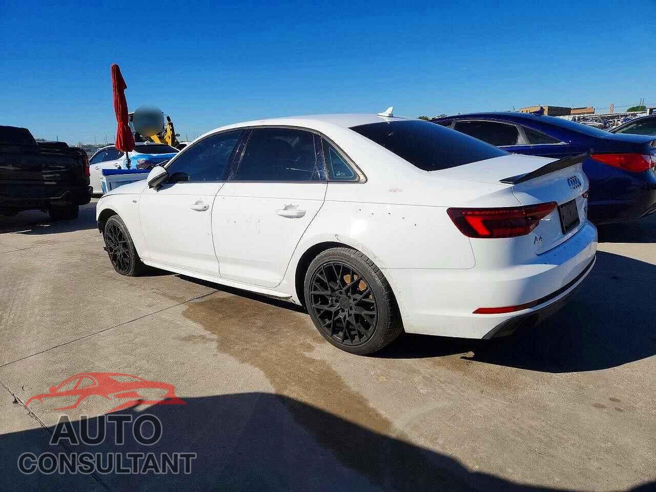 AUDI A4 2018 - WAUKMAF40JA076470