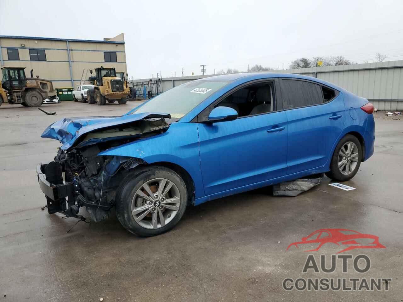 HYUNDAI ELANTRA 2017 - KMHD84LF8HU138953