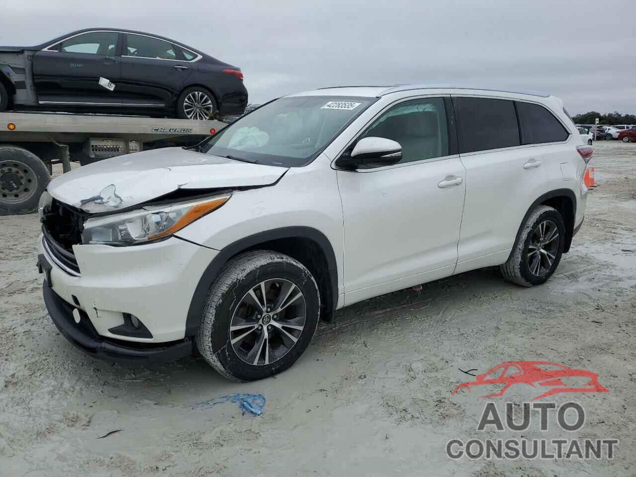 TOYOTA HIGHLANDER 2016 - 5TDJKRFH4GS313155
