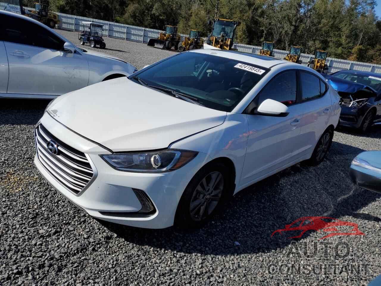 HYUNDAI ELANTRA 2018 - 5NPD84LF7JH262314