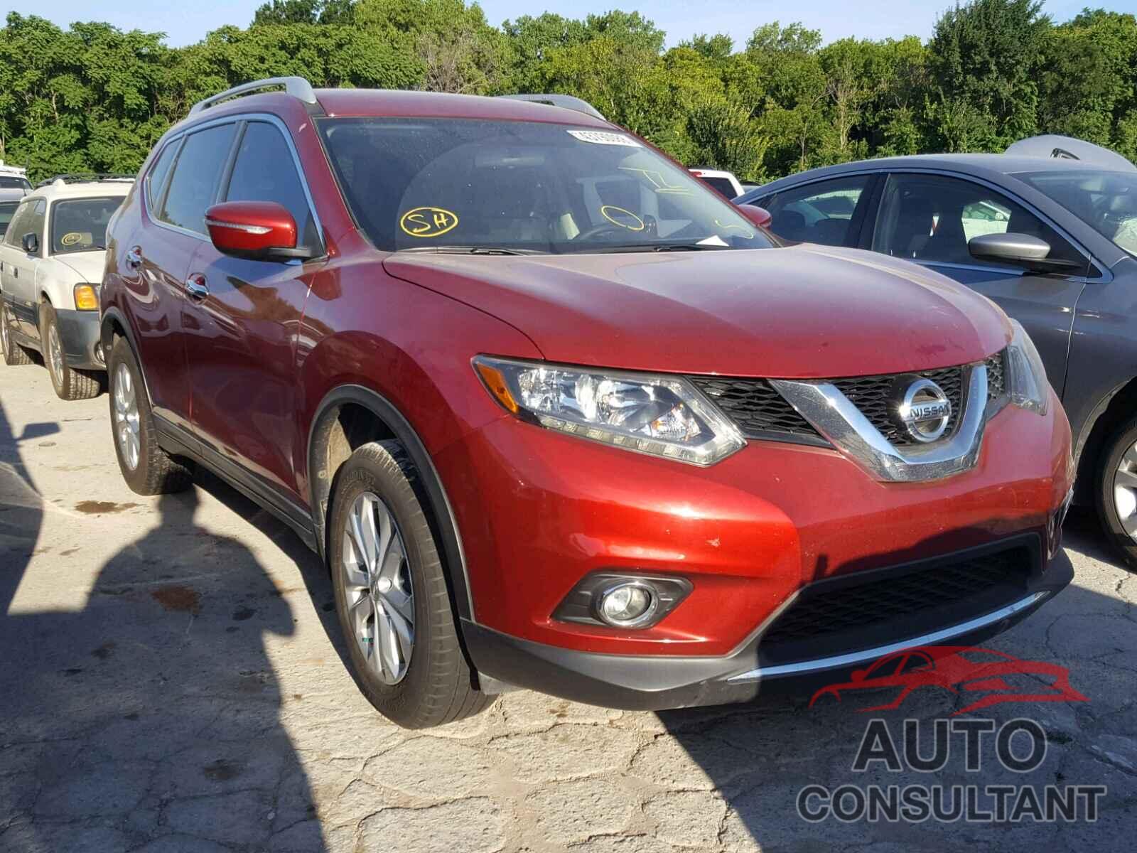 NISSAN ROGUE S 2015 - 5N1AT2MT9FC912723