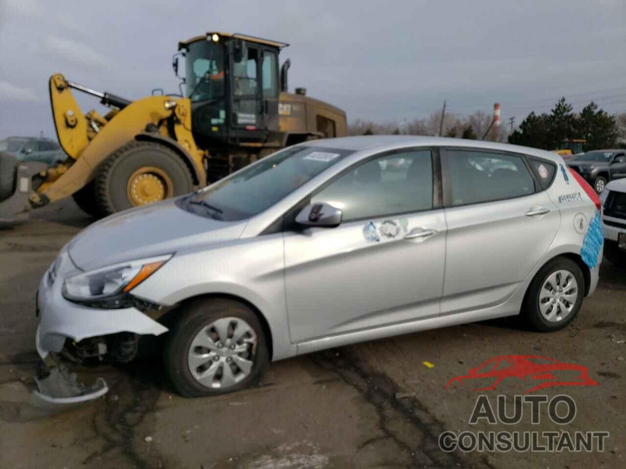 HYUNDAI ACCENT 2017 - KMHCT5AE4HU337332