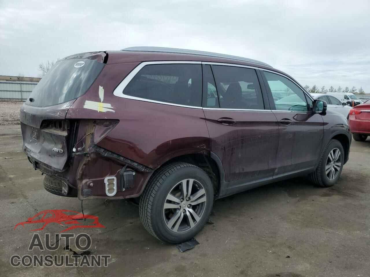 HONDA PILOT 2016 - 5FNYF6H50GB090296