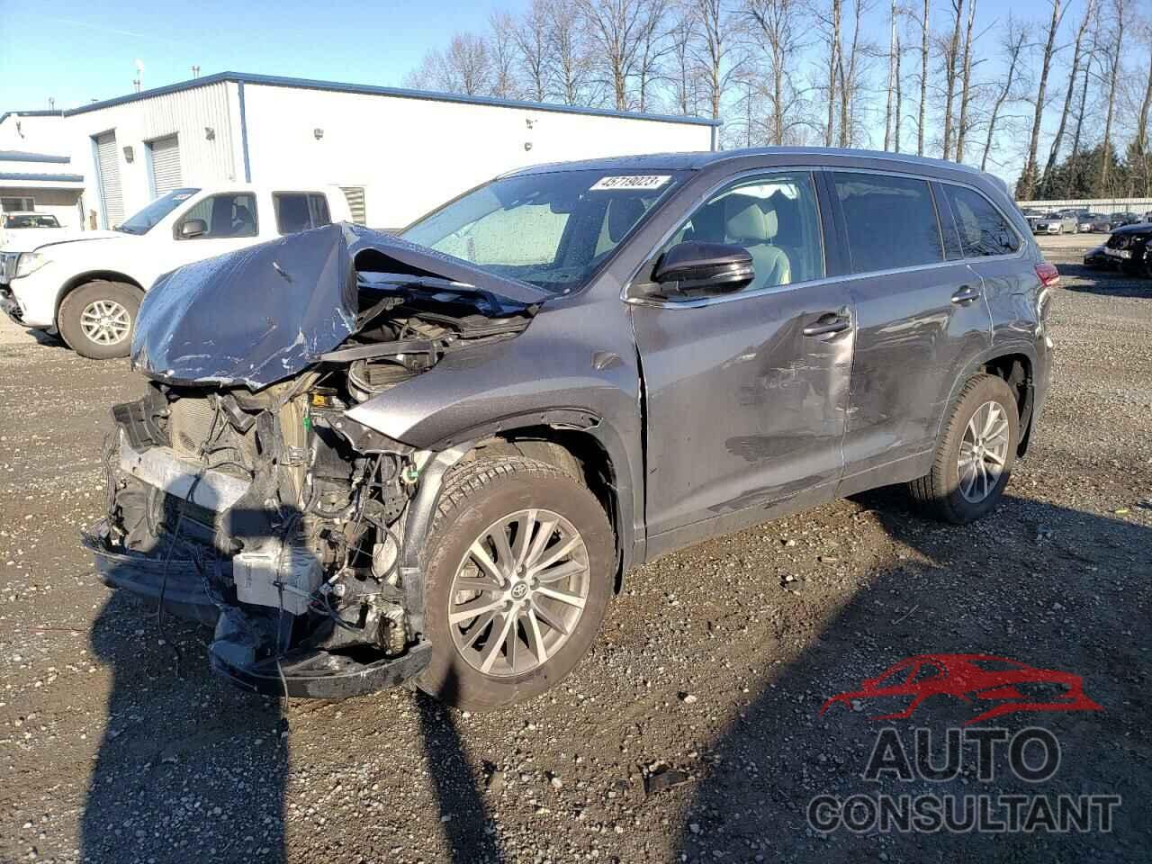 TOYOTA HIGHLANDER 2017 - 5TDJZRFH1HS460742