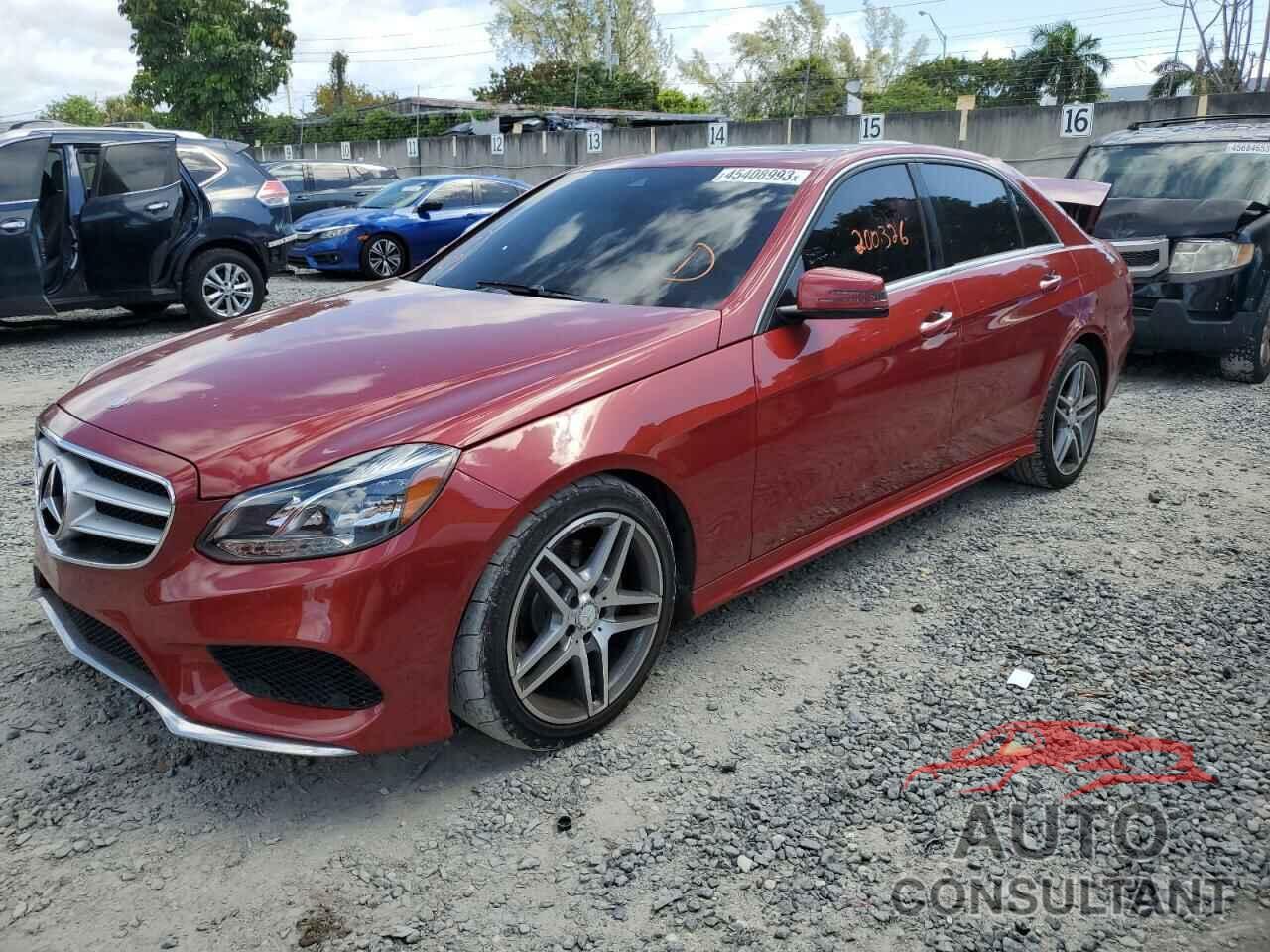 MERCEDES-BENZ E-CLASS 2015 - WDDHF5KB0FB130280