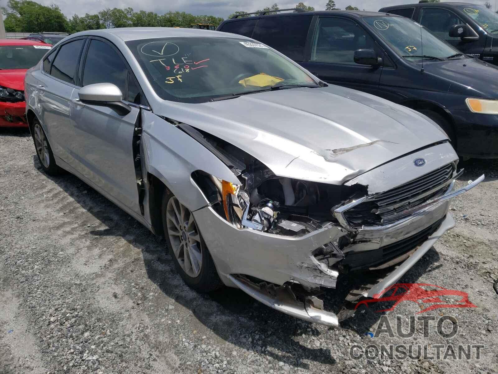FORD FUSION 2017 - 3FA6P0H73HR150449