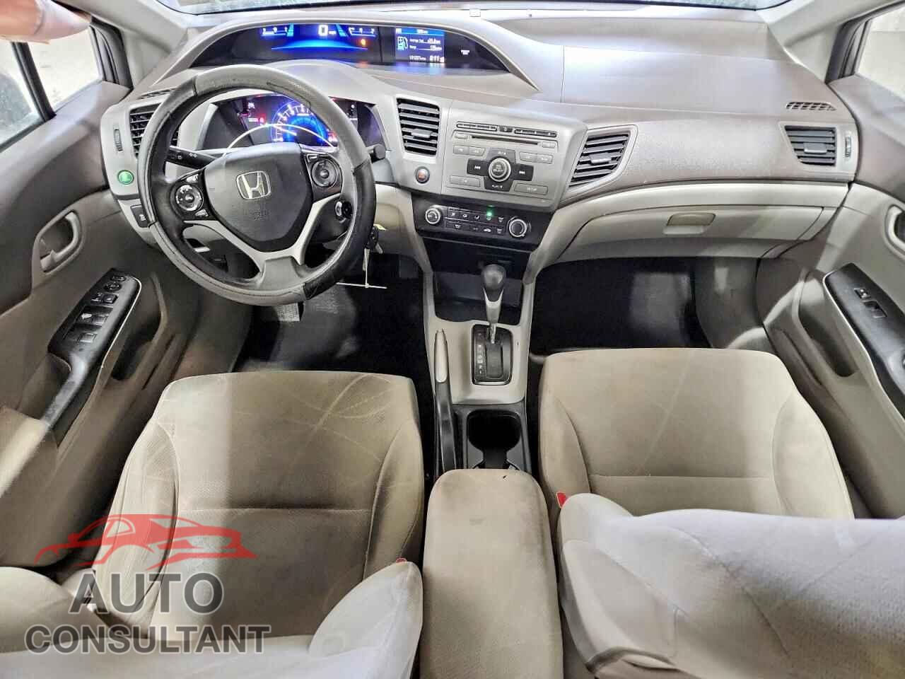 HONDA CIVIC 2012 - 19XFB2F59CE028071
