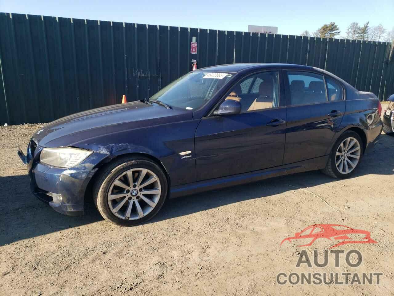 BMW 3 SERIES 2011 - WBAPK7C53BA972260