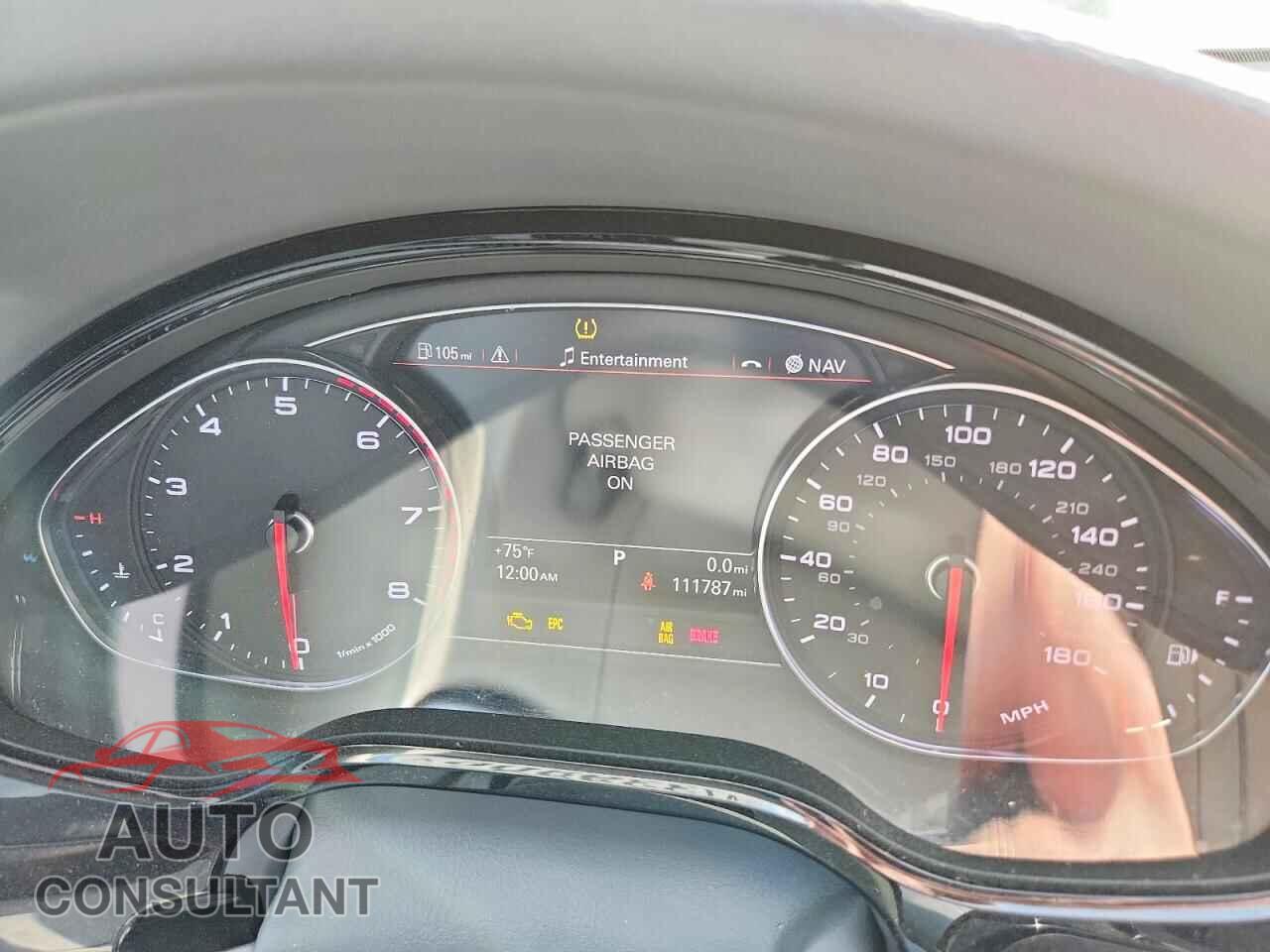 AUDI A8 2013 - WAUR2AFD3DN024624