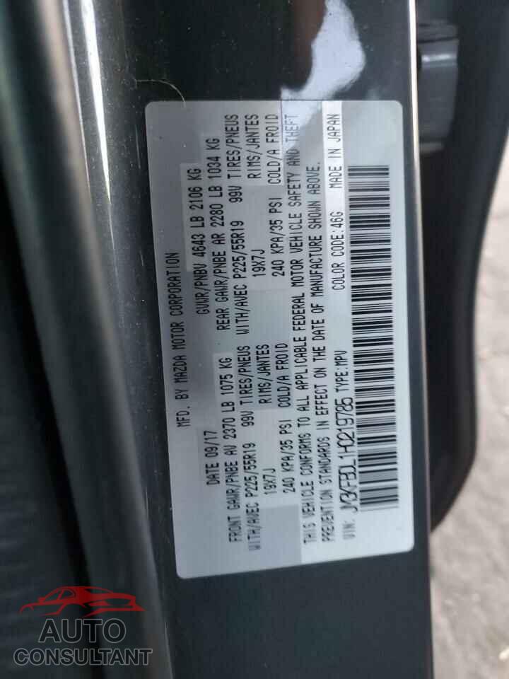 MAZDA CX-5 2017 - JM3KFBDL1H0219785