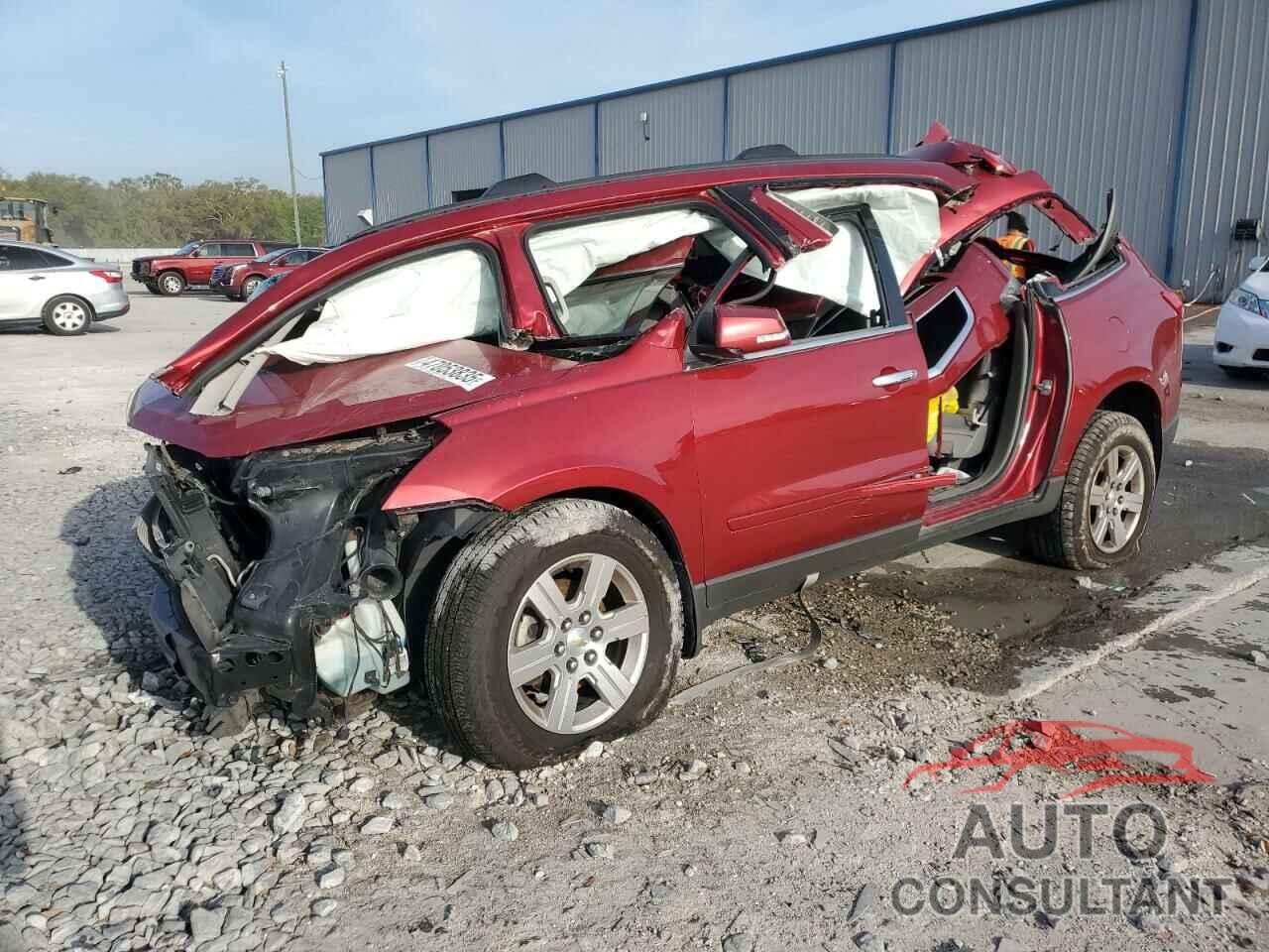 CHEVROLET TRAVERSE 2012 - 1GNKVGEDXCJ212392
