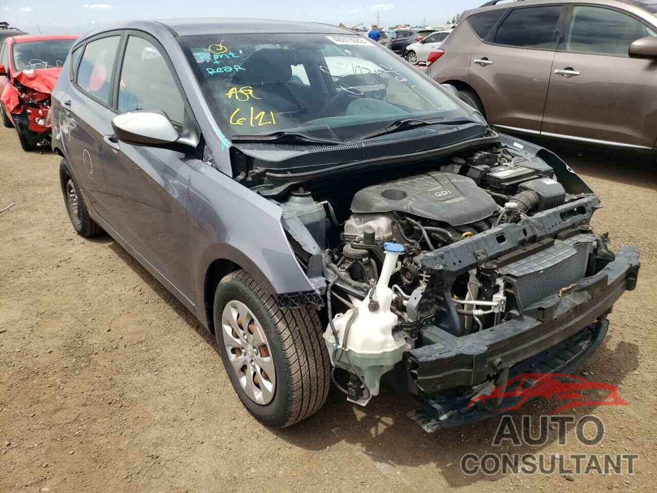 HYUNDAI ACCENT 2016 - KMHCT5AE0GU237906