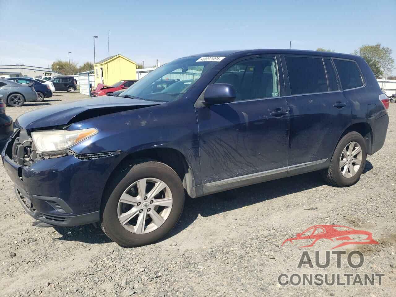 TOYOTA HIGHLANDER 2012 - 5TDZA3EH4CS025733