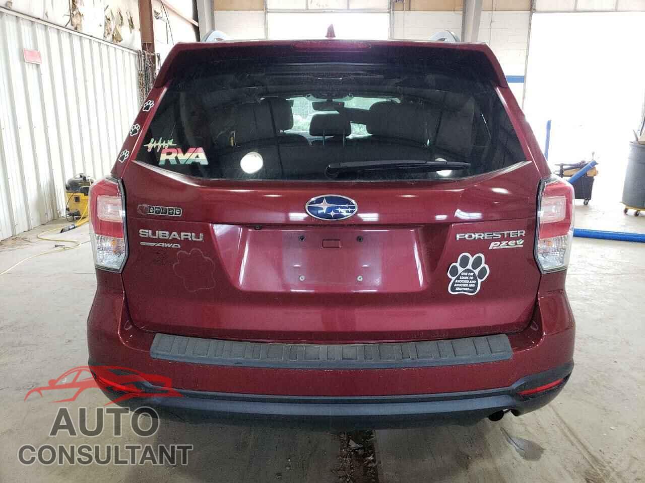 SUBARU FORESTER 2017 - JF2SJAEC0HH418202