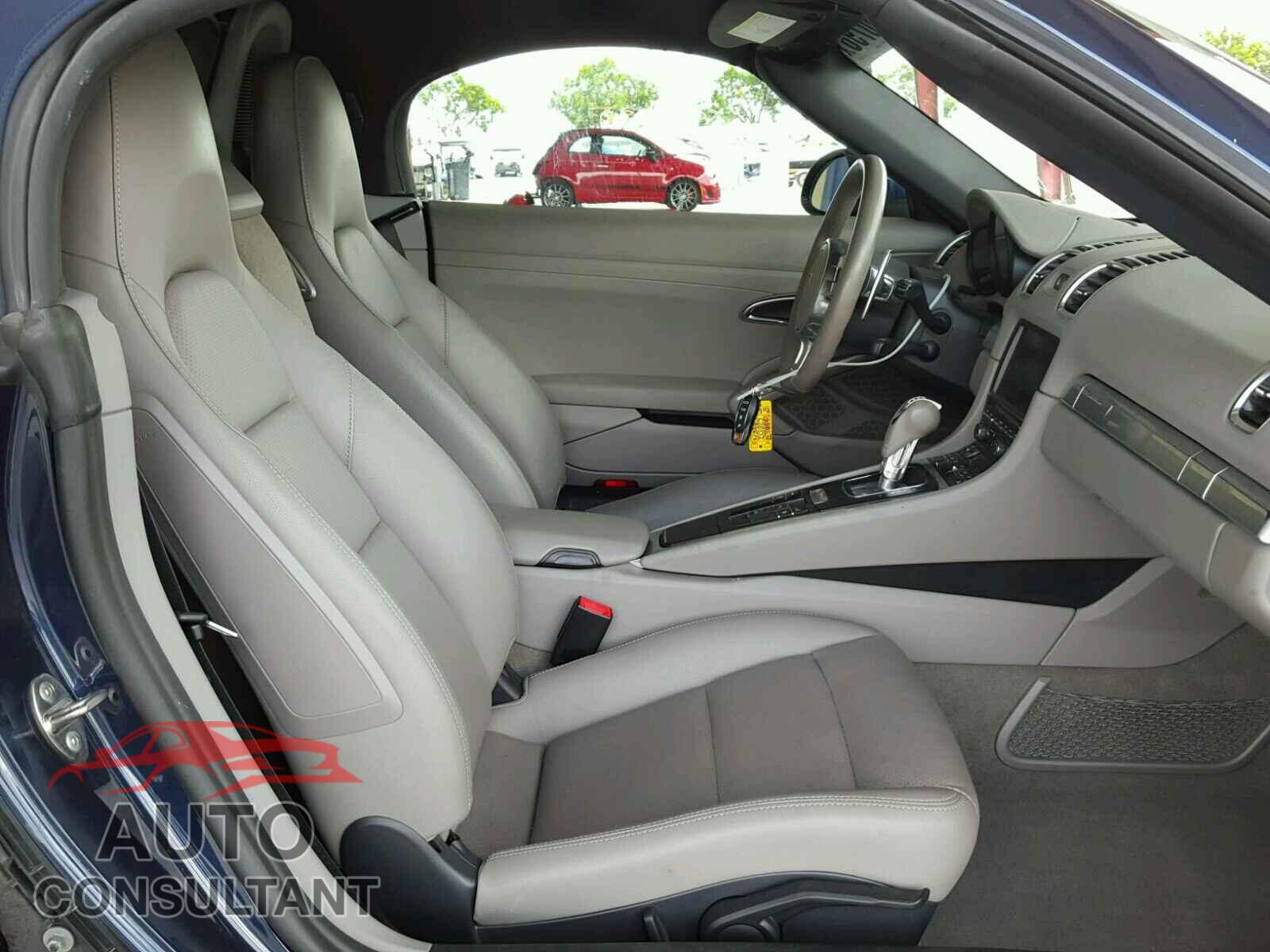 PORSCHE BOXSTER 2016 - WP0CA2A85GS120188