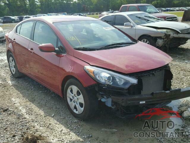 KIA FORTE 2016 - KNAFK4A6XG5585419
