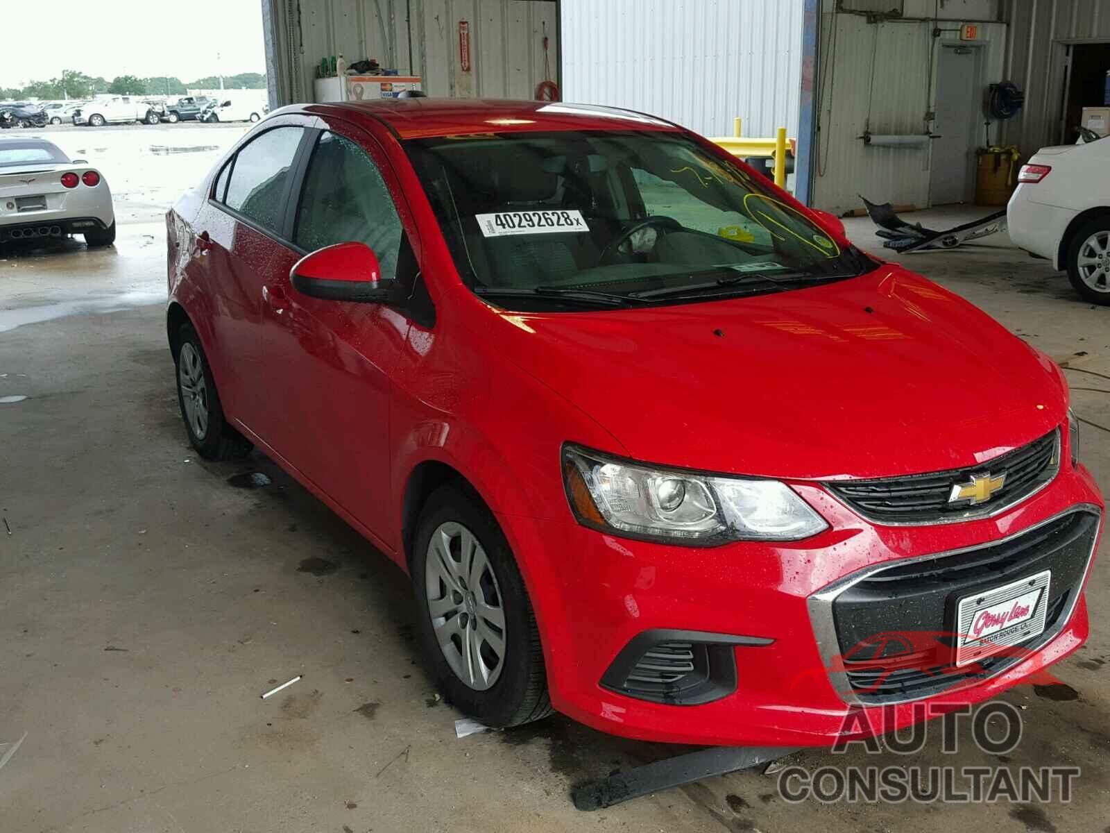 CHEVROLET SONIC 2017 - 1G1JB5SH6H4130022