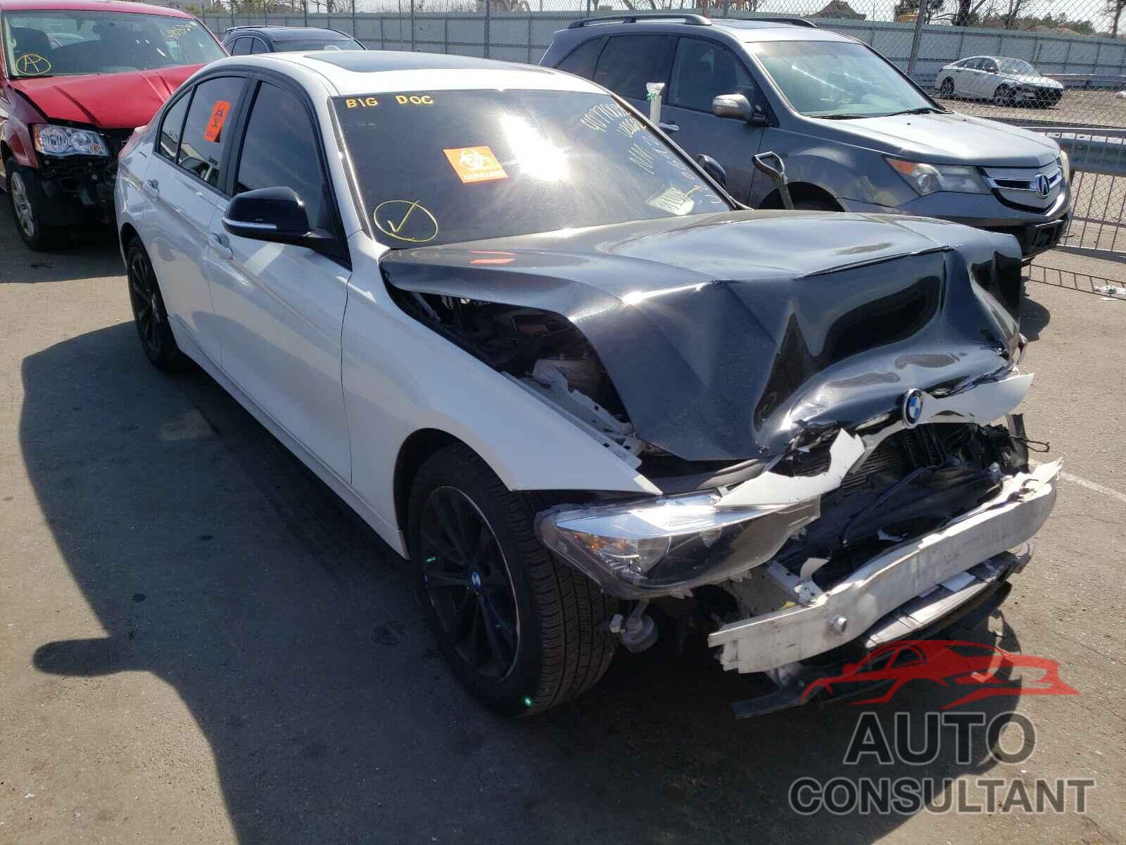 BMW 3 SERIES 2016 - WBA8E5G59GNU20692