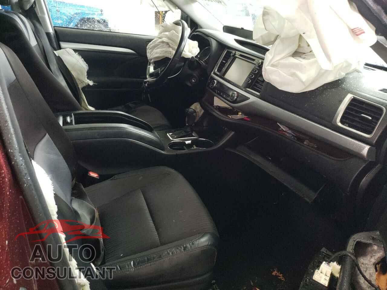 TOYOTA HIGHLANDER 2017 - 5TDBZRFH4HS420210