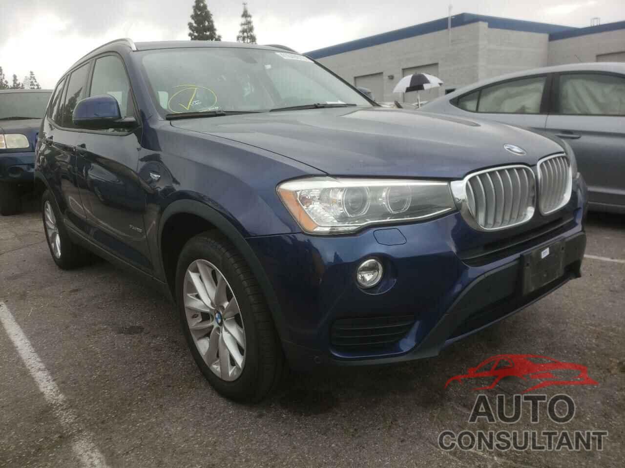 BMW X3 2017 - 5UXWX9C53H0T11692