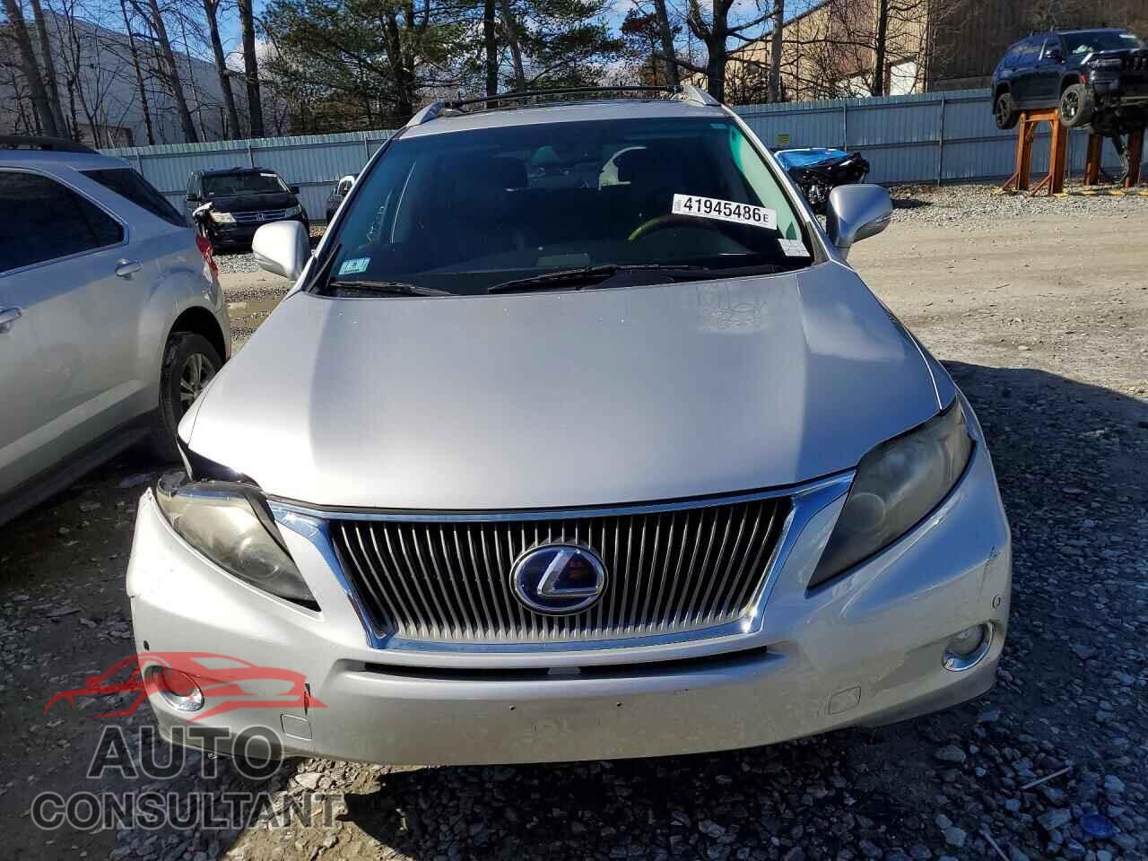 LEXUS RX450 2012 - JTJBC1BA6C2431041