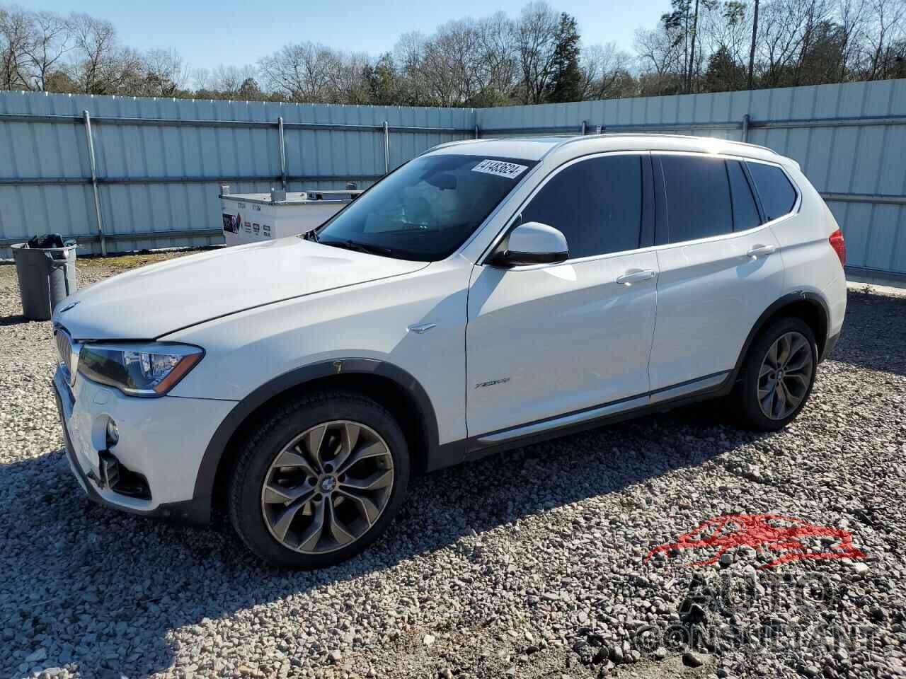 BMW X3 2017 - 5UXWX9C50H0D96669