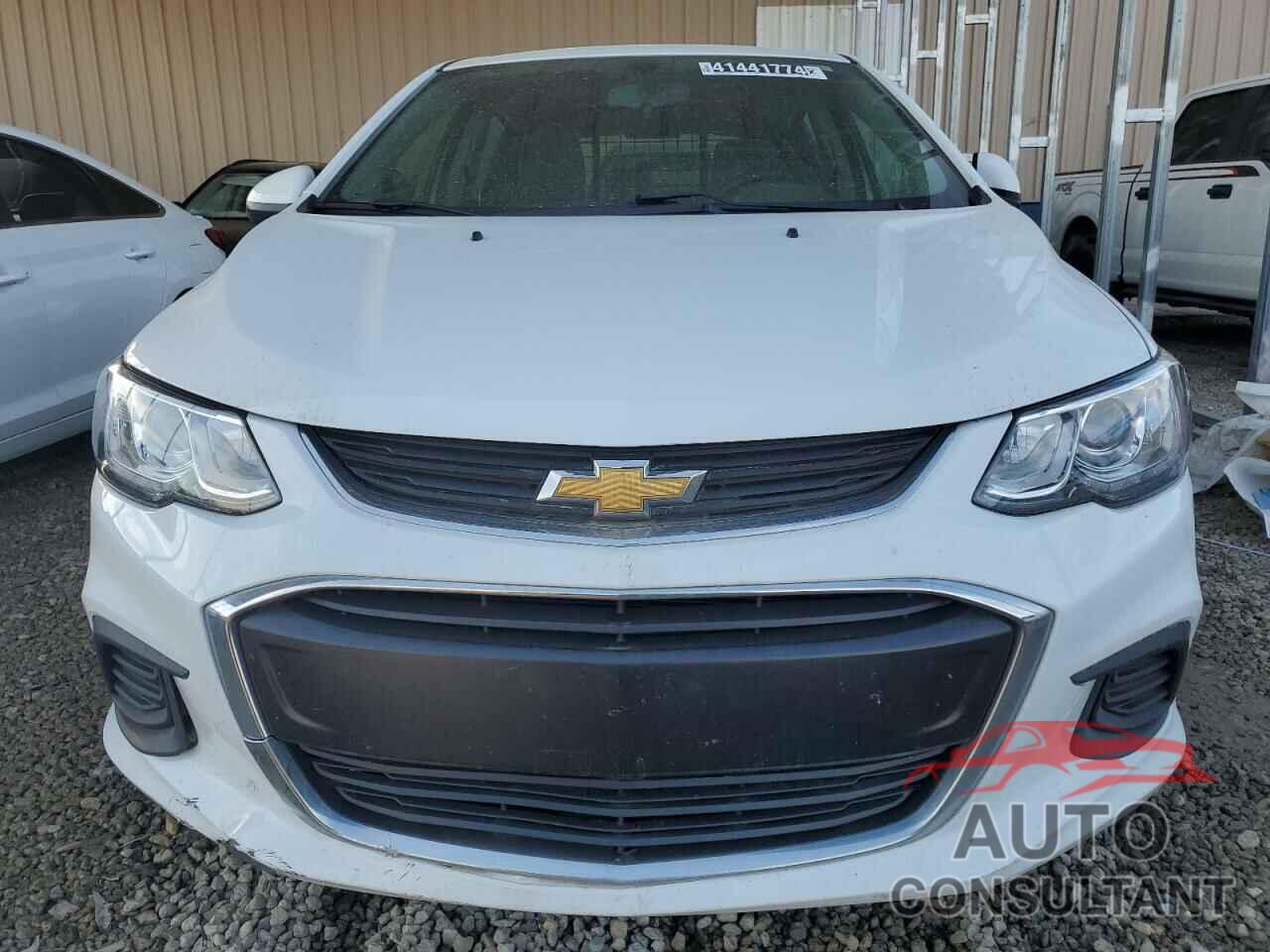 CHEVROLET SONIC 2019 - 1G1JG6SBXK4143222