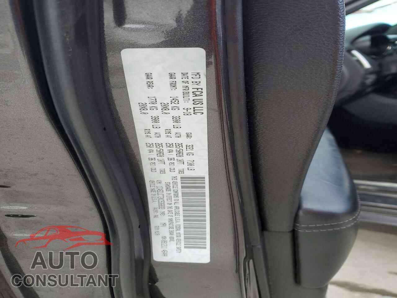 DODGE DURANGO 2019 - 1C4SDJCT2KC536832