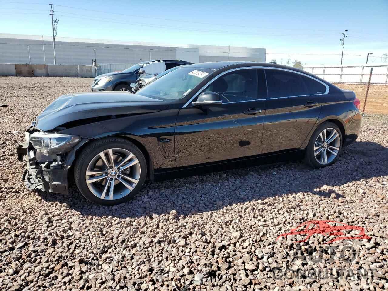 BMW 4 SERIES 2018 - WBA4J1C54JBG80731