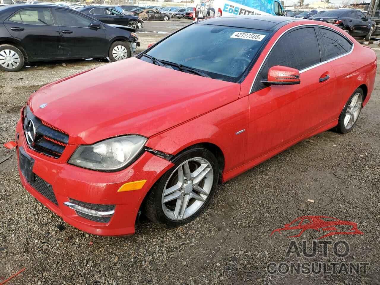 MERCEDES-BENZ C-CLASS 2012 - WDDGJ5HB5CF737877