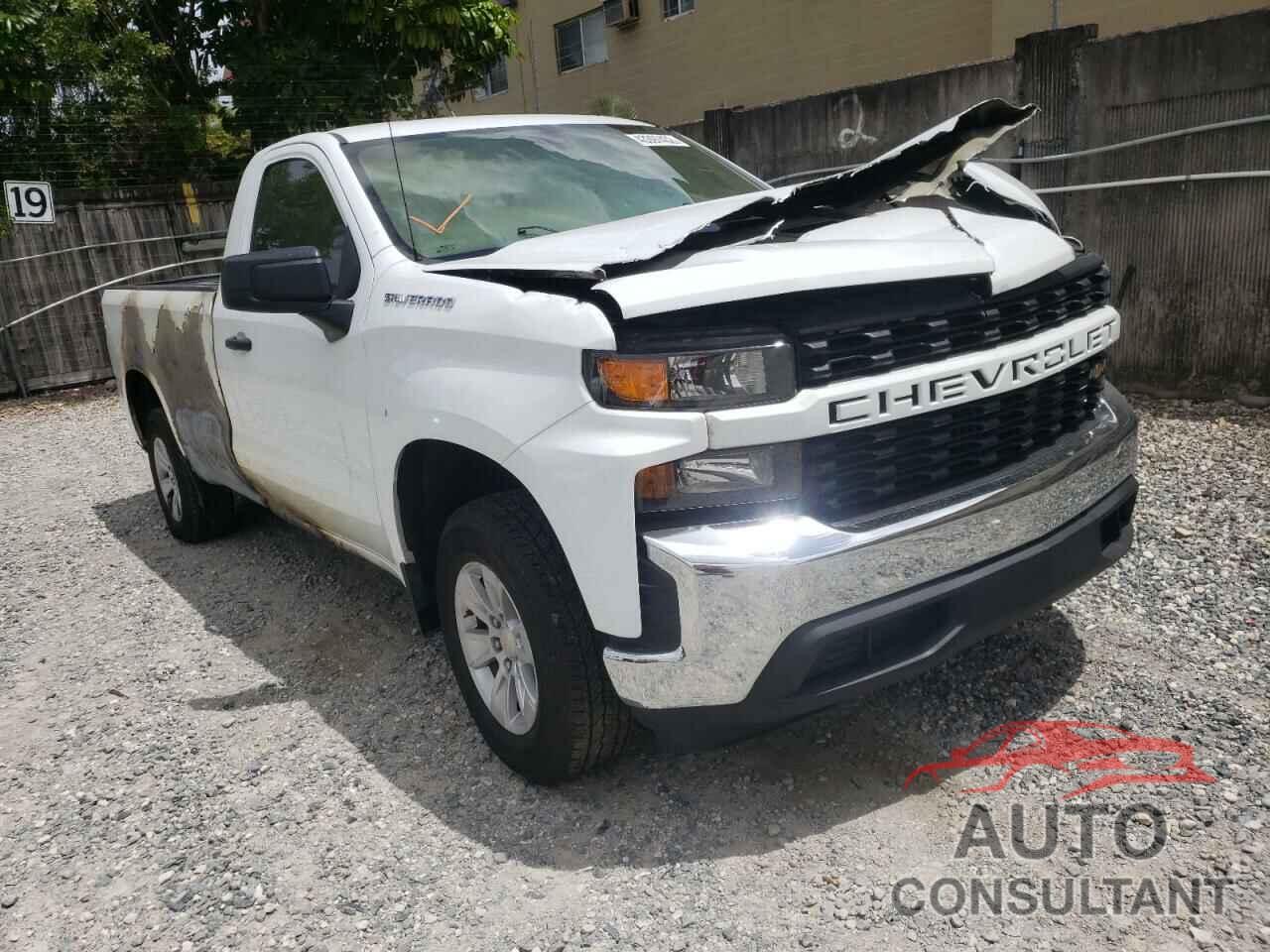 CHEVROLET SILVERADO 2021 - 3GCNWAEF7MG338519