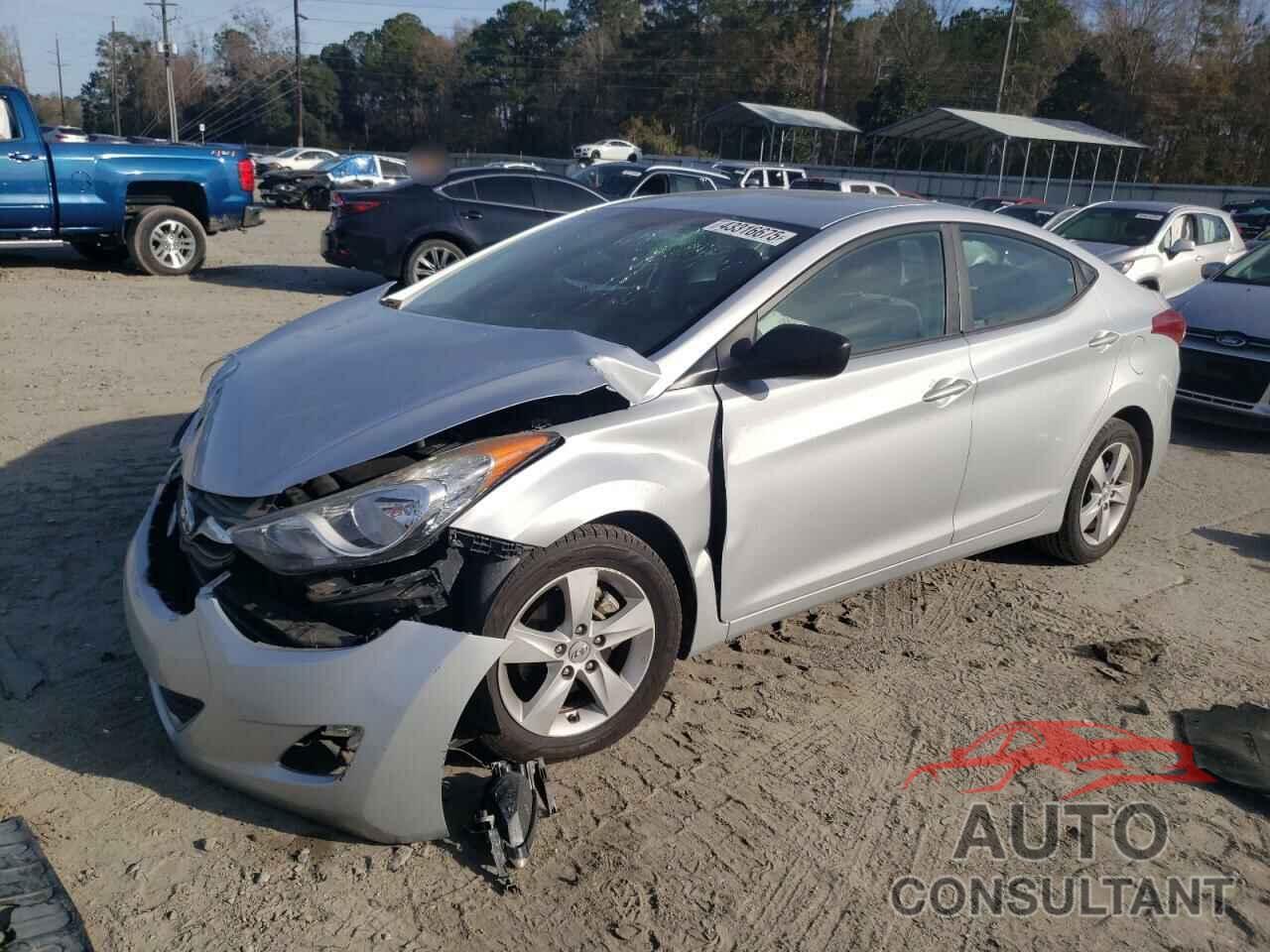 HYUNDAI ELANTRA 2012 - 5NPDH4AE1CH122949