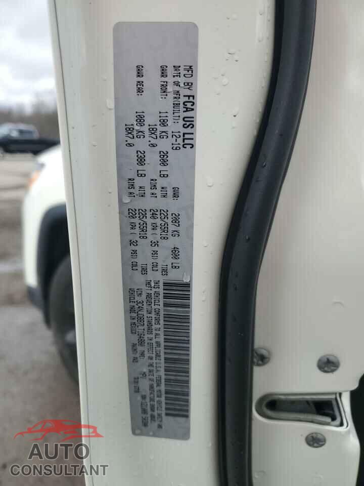 JEEP COMPASS 2020 - 3C4NJDBB7LT164880