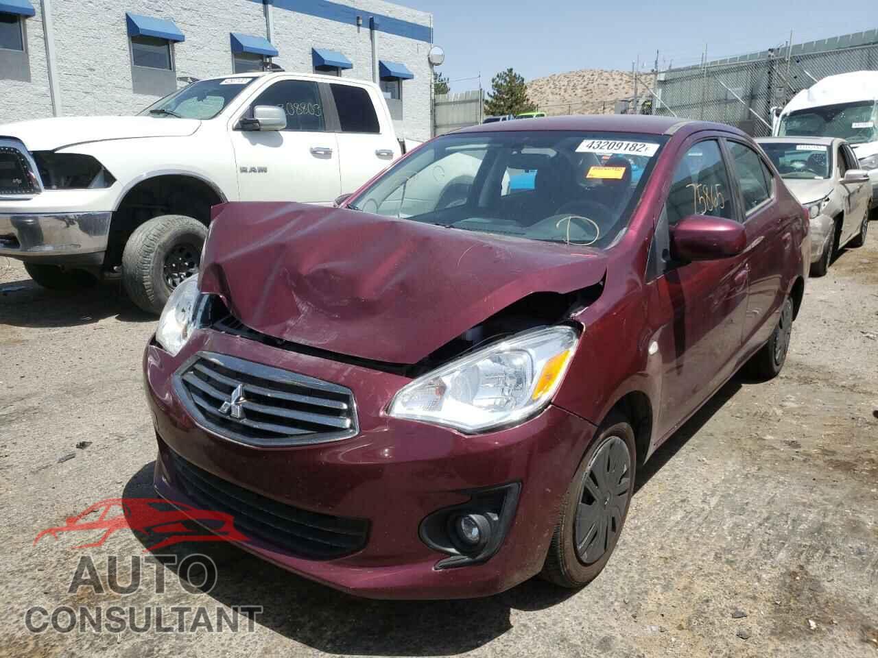 MITSUBISHI MIRAGE 2017 - ML32F3FJ0HHF11171