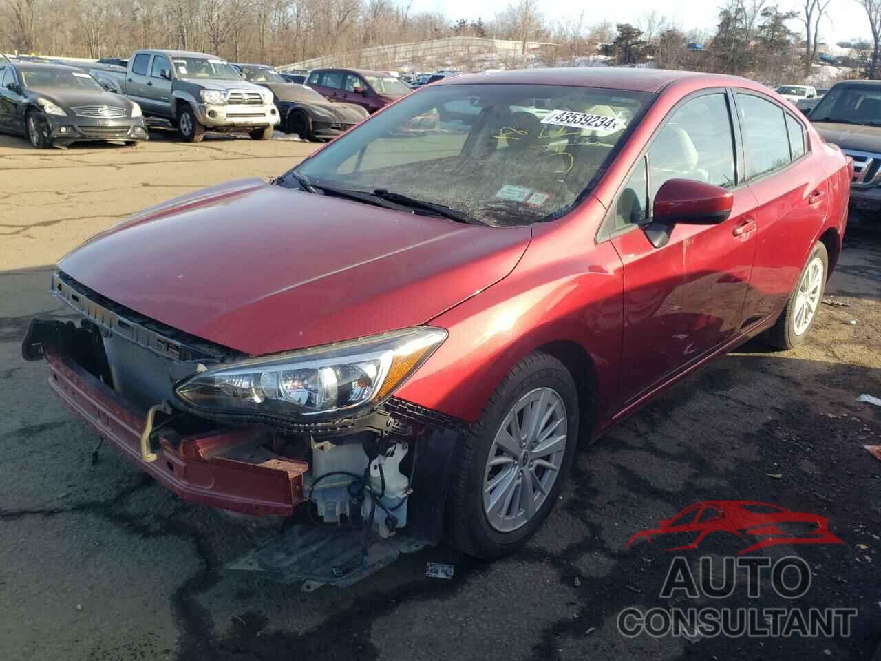 SUBARU IMPREZA 2018 - 4S3GKAD63J3600024