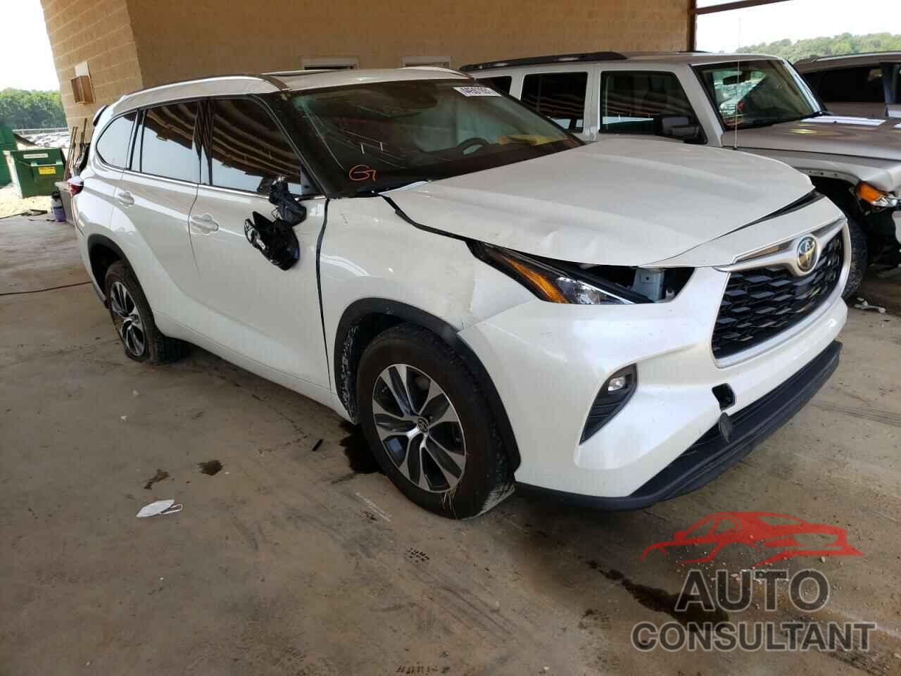 TOYOTA HIGHLANDER 2020 - 5TDGZRAH5LS011607