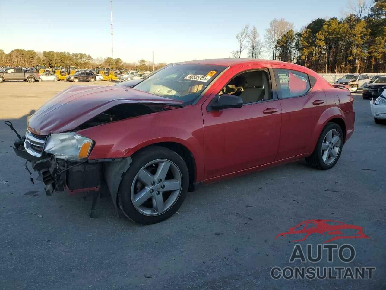 DODGE AVENGER 2013 - 1C3CDZABXDN622916
