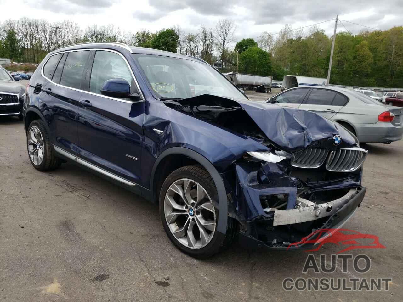 BMW X3 2016 - 5UXWX9C57G0D87417